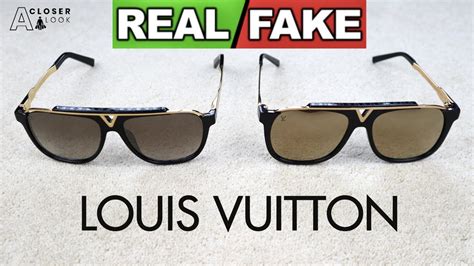 real vs fake louis vuitton glasses|how to tell if louis vuitton is authentic.